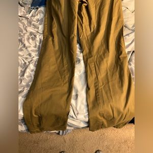 Old navy khaki goldfish athletic fit pants